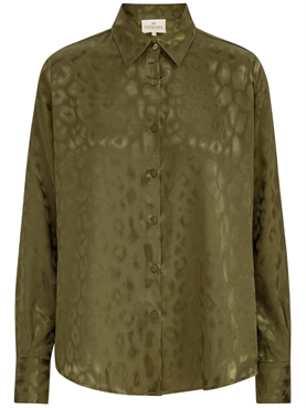Karmamia Alma Skjorte, Army Leo Jacquard